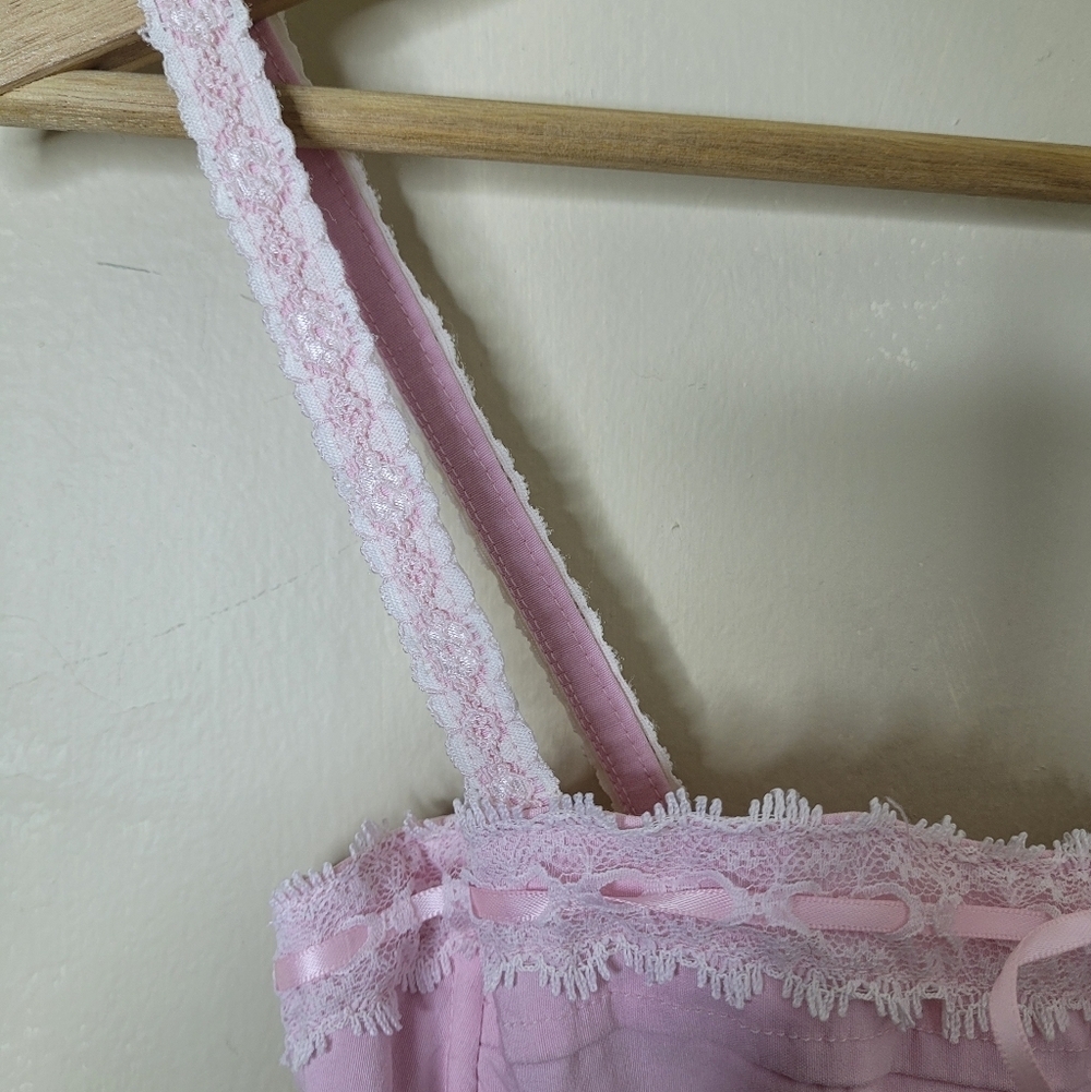 Beverly And Beck PacSun Pink Corset Cami Size S - Picture 5 of 10
